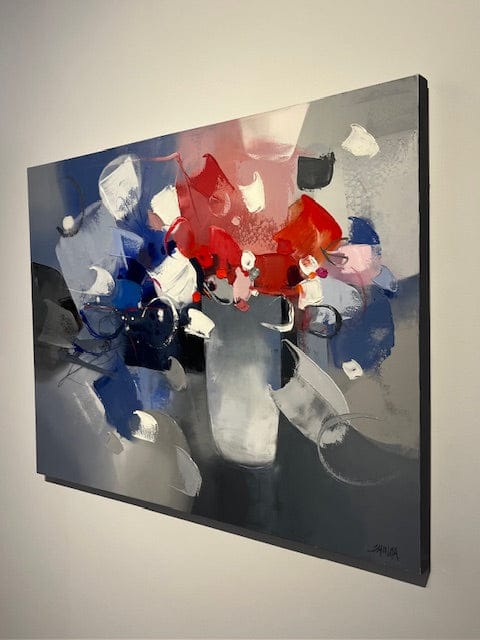 Shinah Lee painting Morning Jazz Art Works Gallery