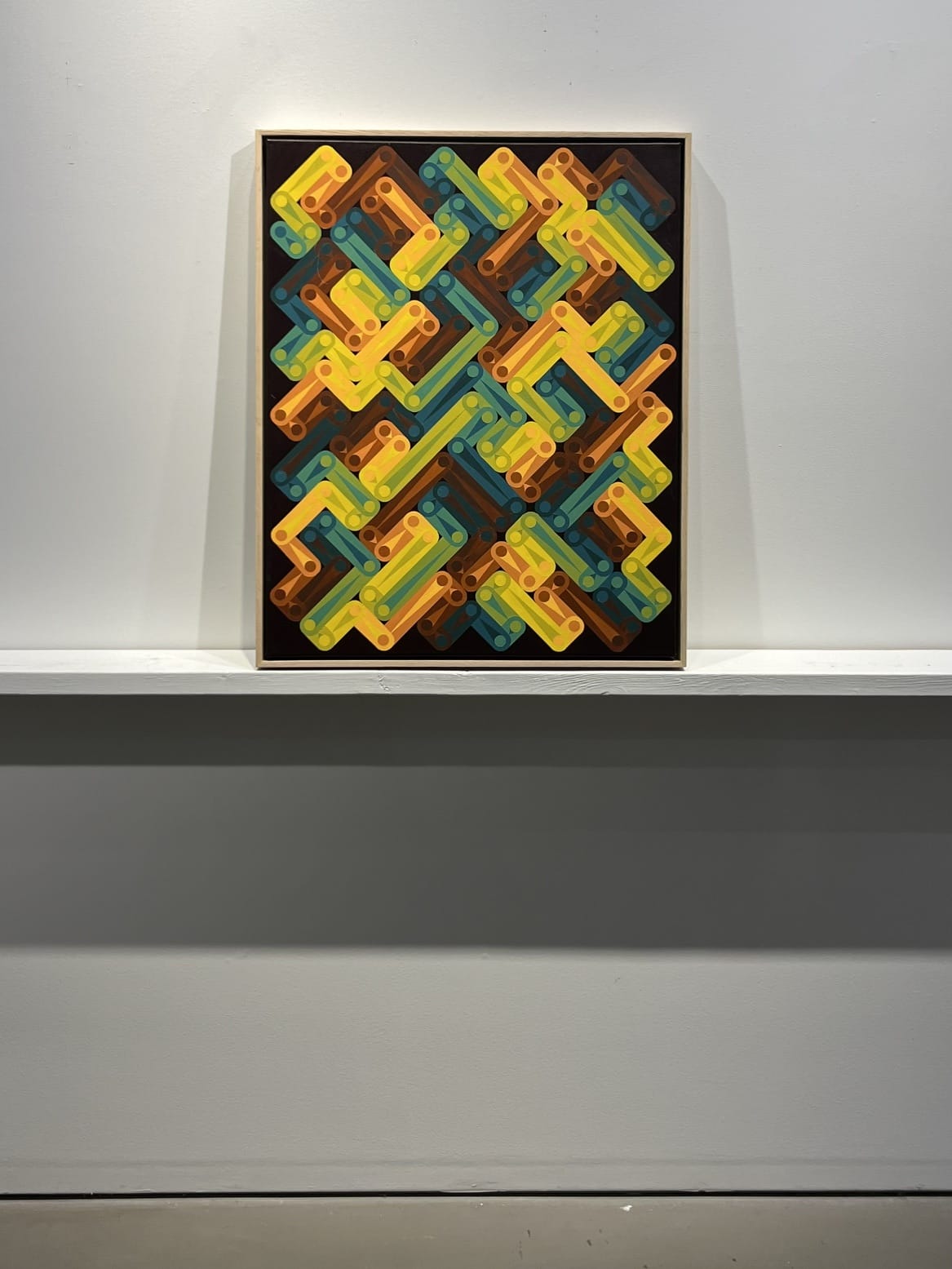 Steve Fortier painting Elevenfold Labyrinth Art Works Gallery