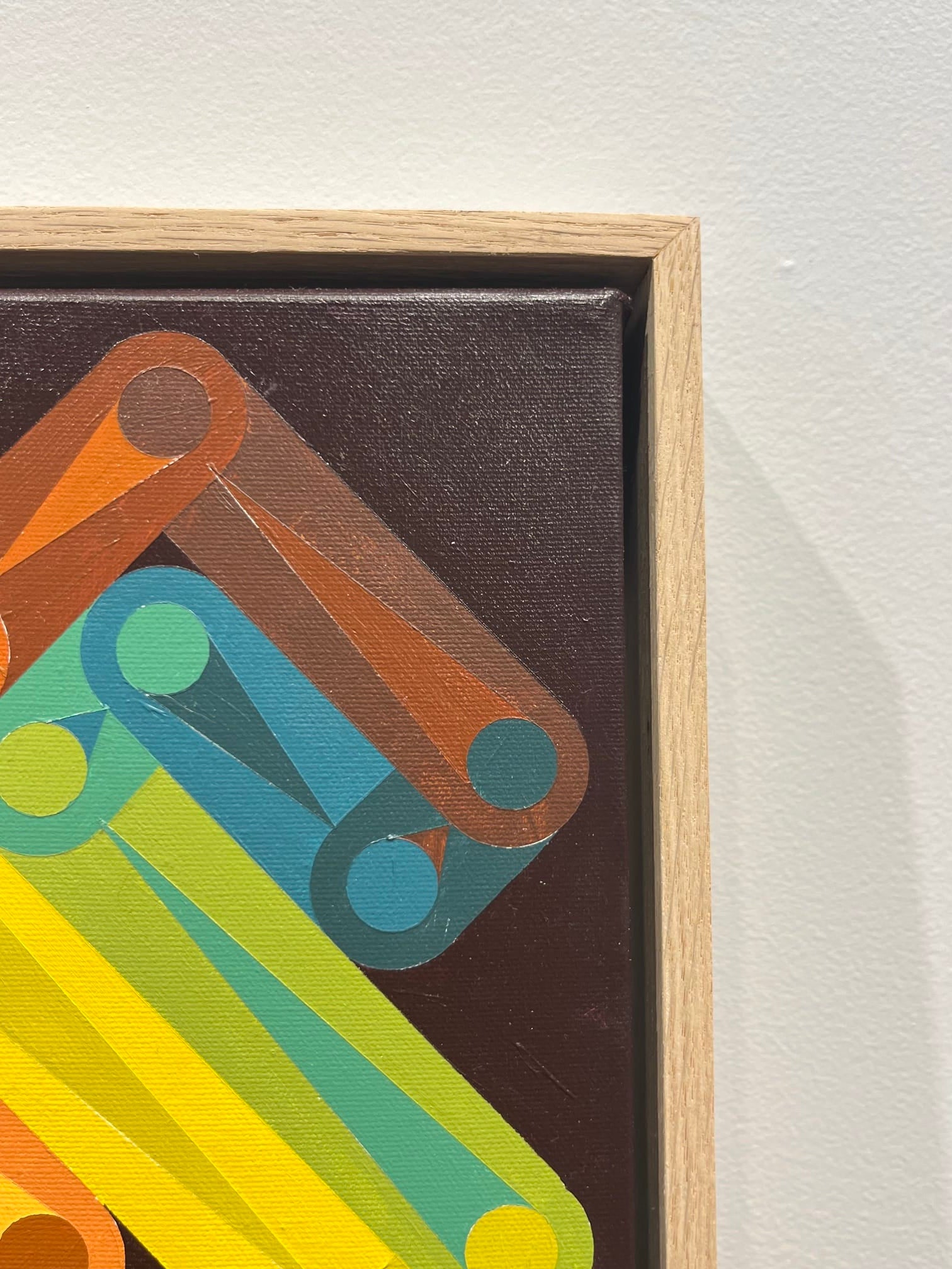 Steve Fortier painting Elevenfold Labyrinth Art Works Gallery
