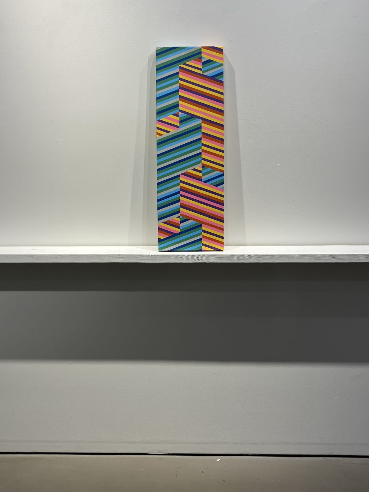 Steve Fortier painting Perceptual Planes 2 Art Works Gallery