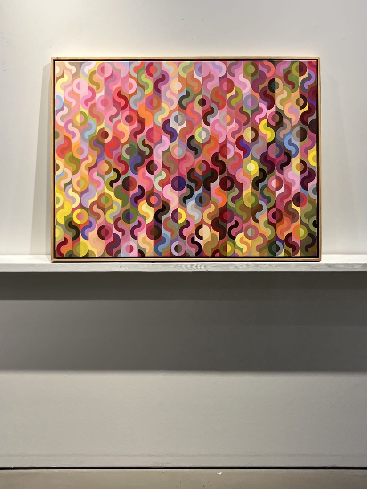 Steve Fortier painting Ring Colouration 4 Art Works Gallery