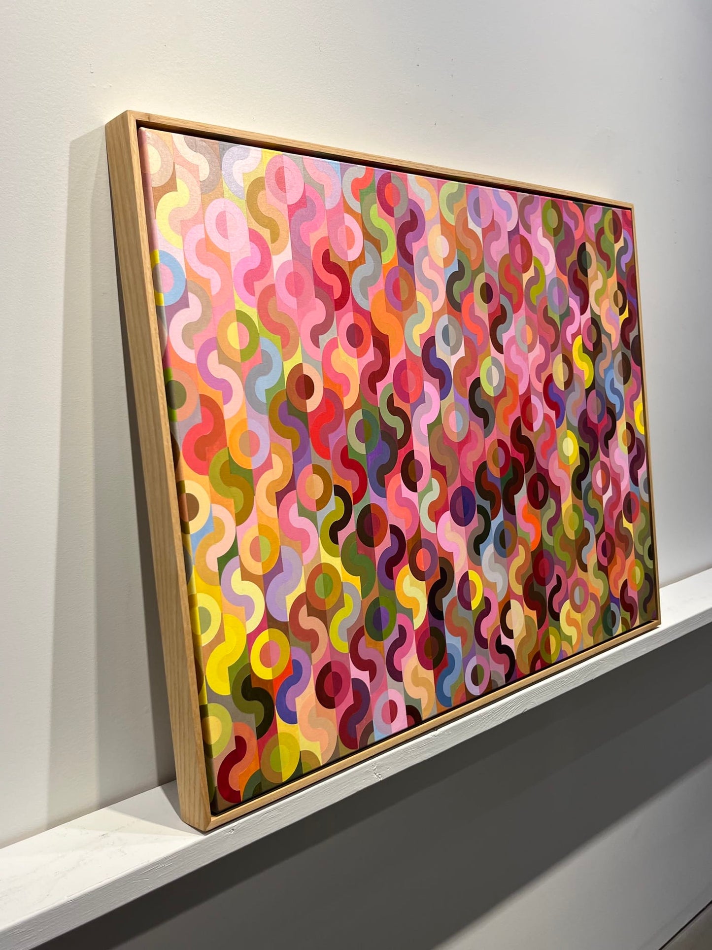Steve Fortier painting Ring Colouration 4 Art Works Gallery