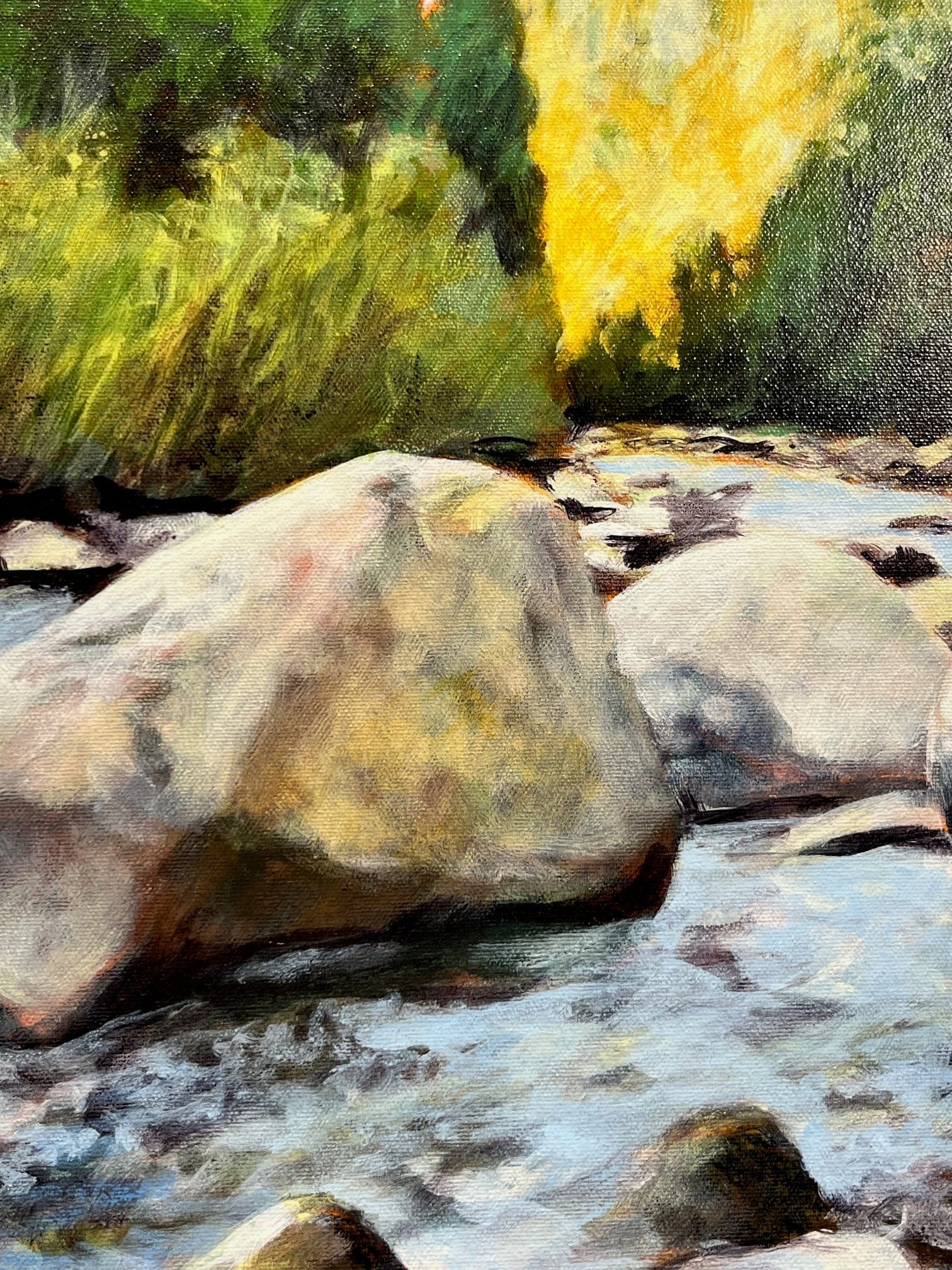 Steve Rayner painting Liquidity Art Works Gallery