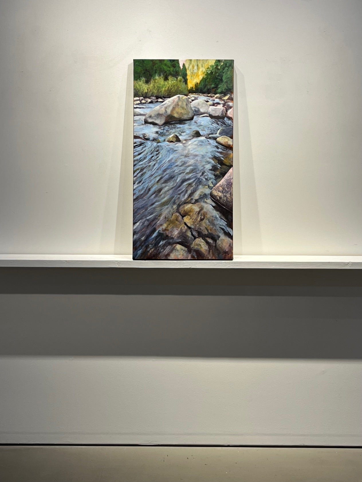 Steve Rayner painting Liquidity Art Works Gallery