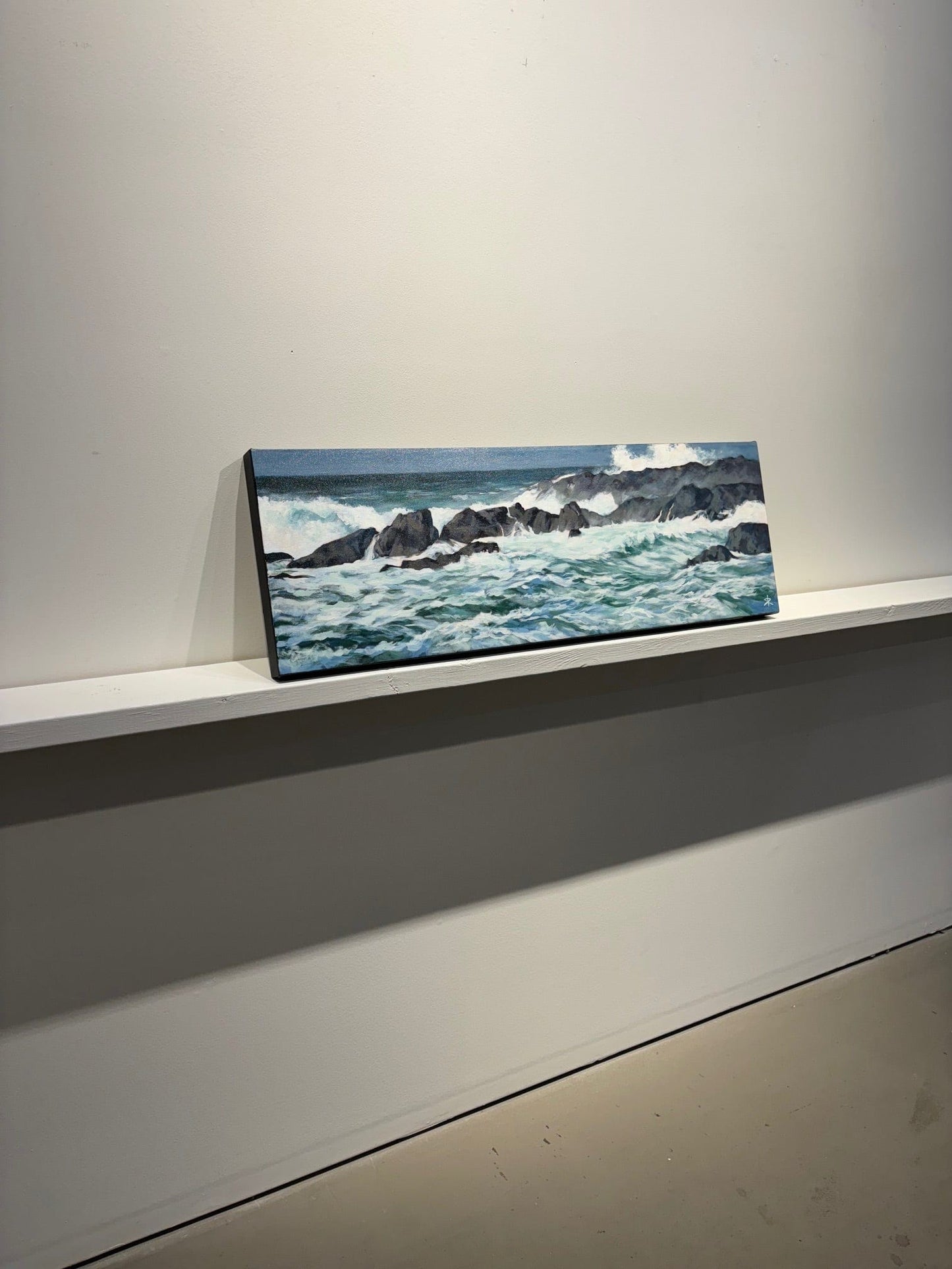 Steve Rayner painting Ocean Wild Art Works Gallery