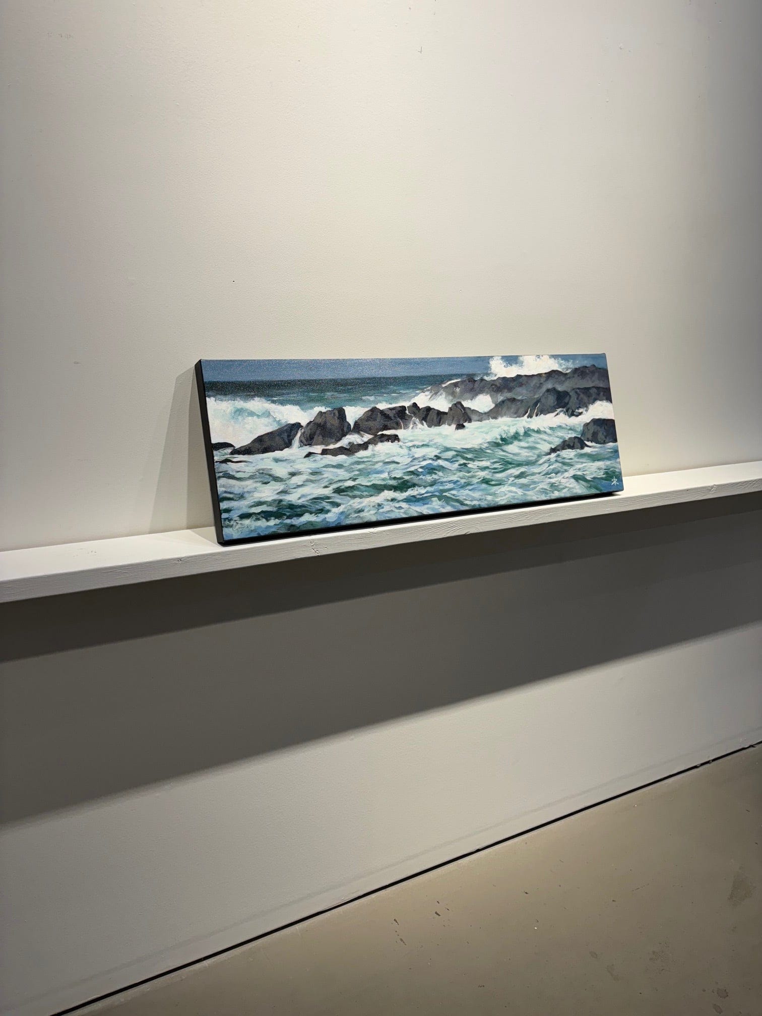 Steve Rayner painting Ocean Wild Art Works Gallery