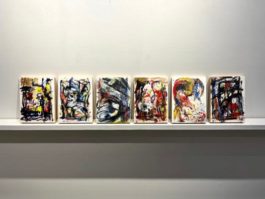 Sue Daniel painting Einfühlung C Art Works Gallery