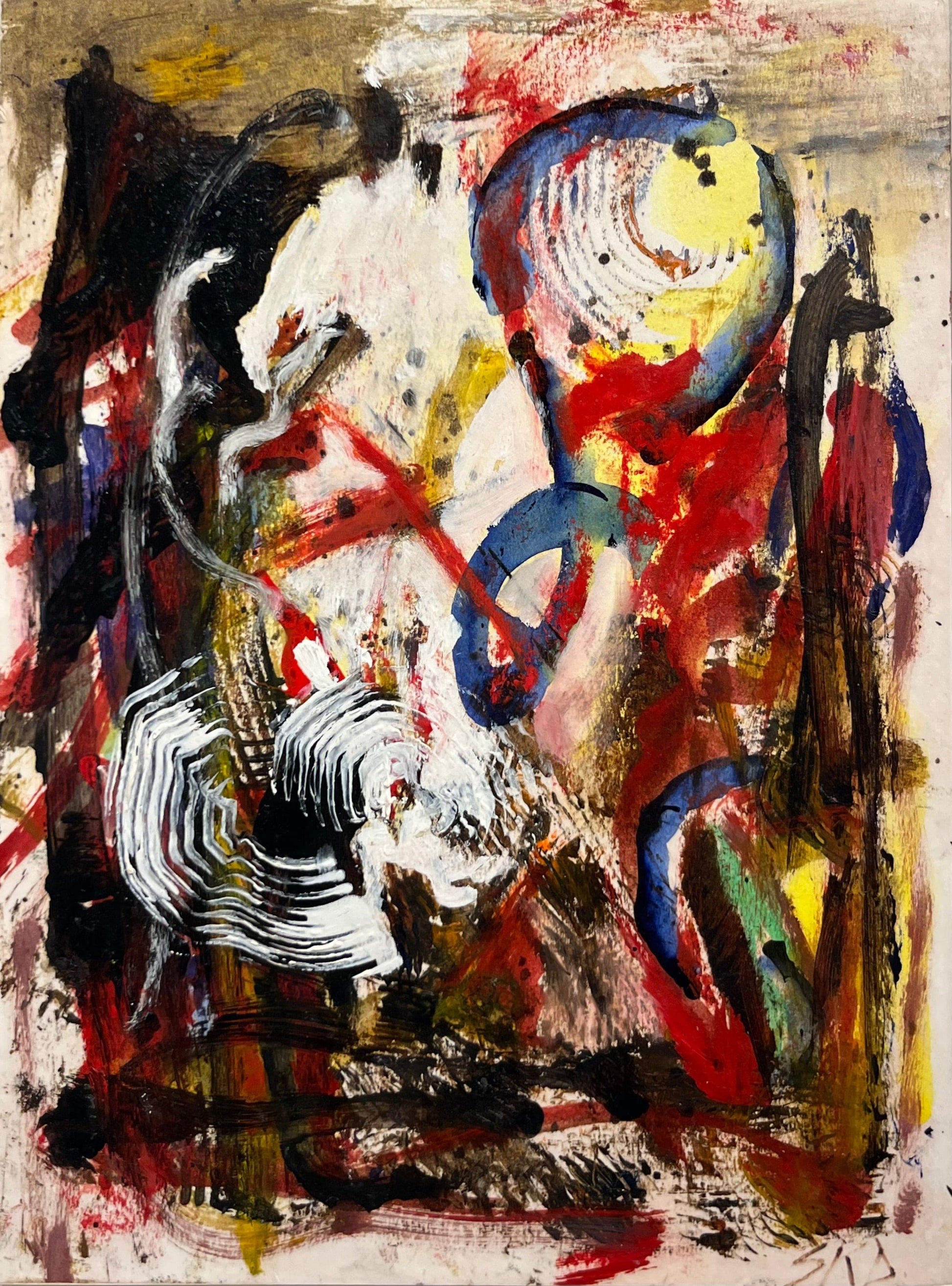 Sue Daniel painting Einfühlung E Art Works Gallery