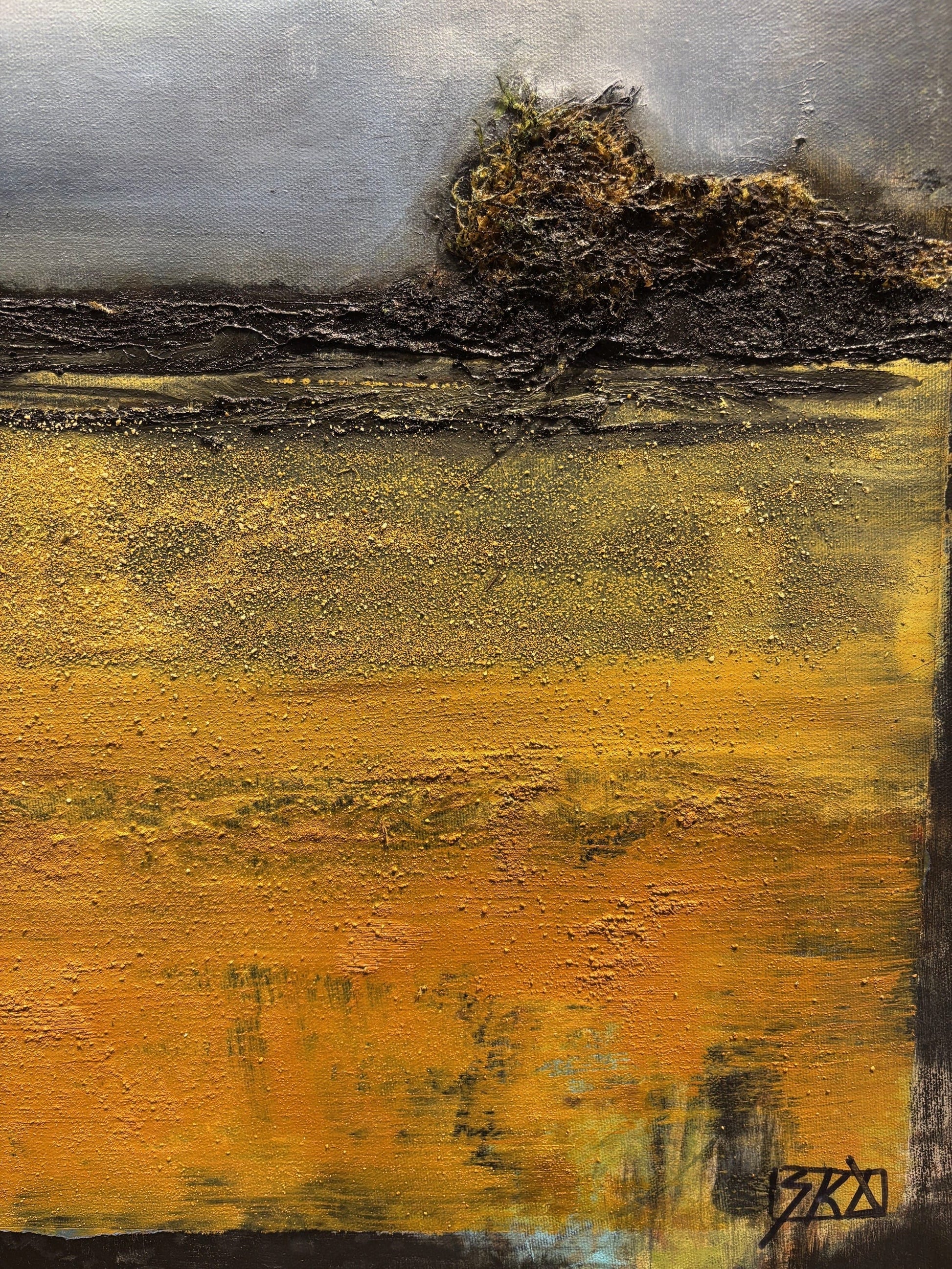 Sue Daniel painting Travelling Thoughts Seascape Art Works Gallery