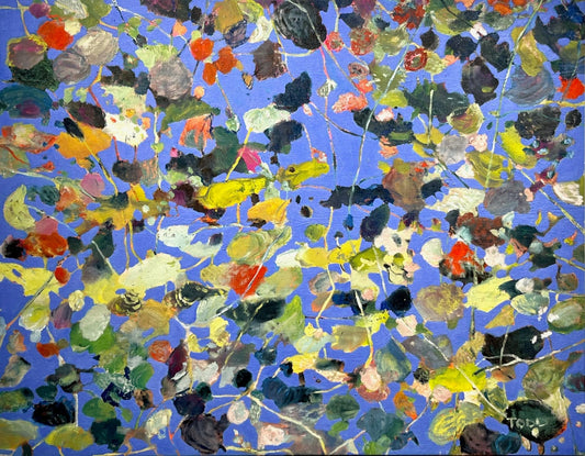 Todd Clark painting Die WIth a Smile Art Works Gallery