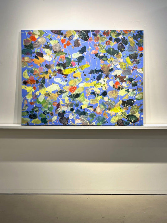Todd Clark painting Die WIth a Smile Art Works Gallery