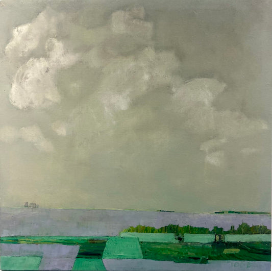Todd Clark painting For Warren #6 Art Works Gallery