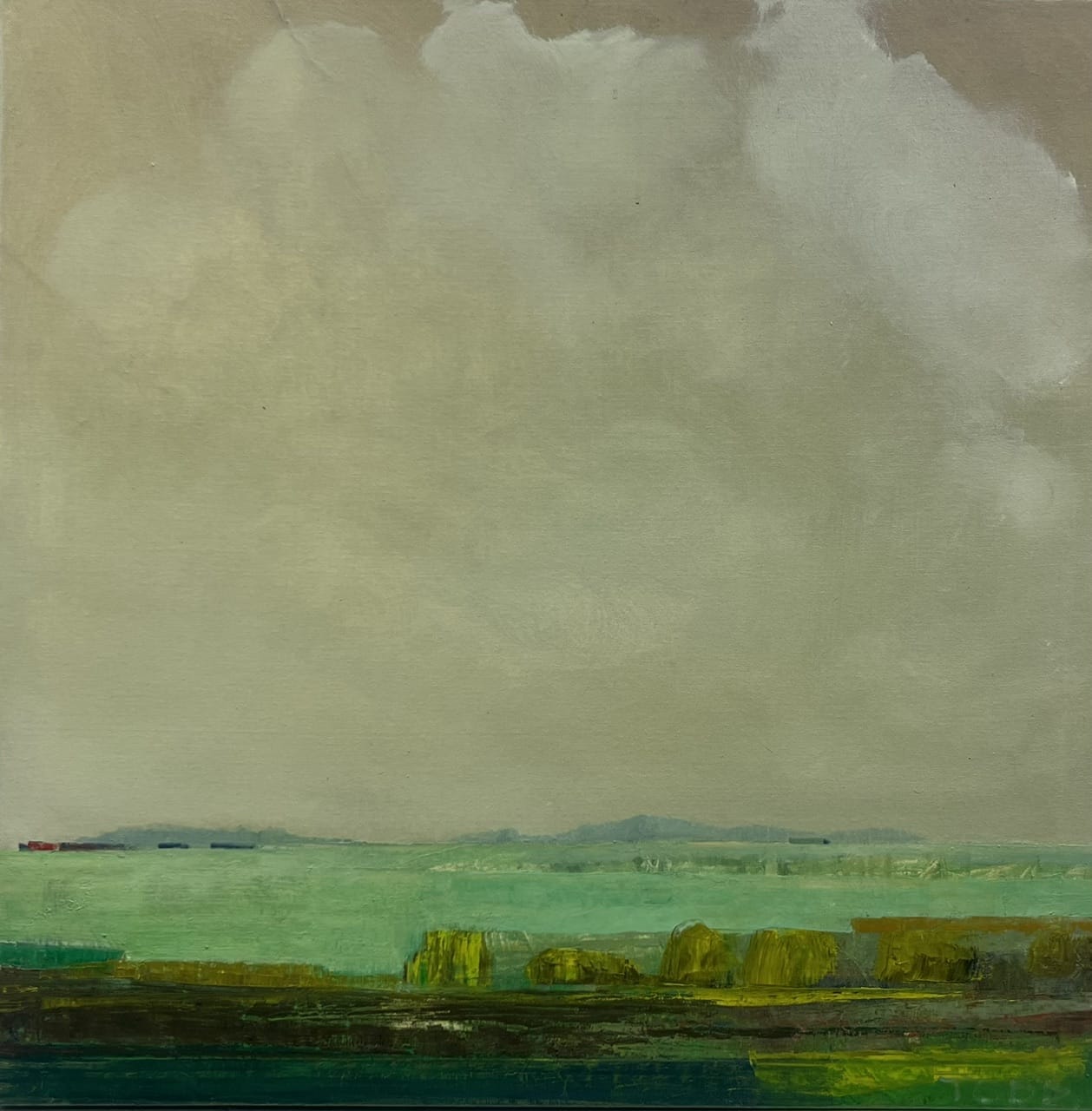 Todd Clark painting For Warren #8 Art Works Gallery
