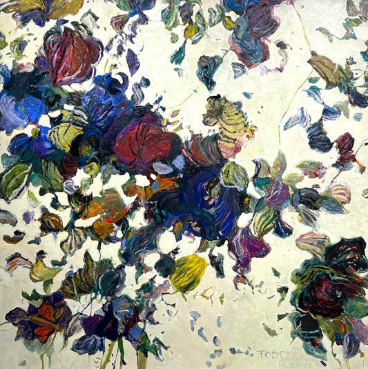 Todd Clark painting Hit The Ground Running Art Works Gallery