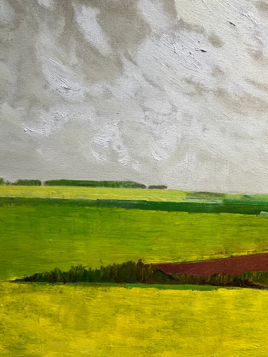 Todd Clark painting Long Way Around Art Works Gallery