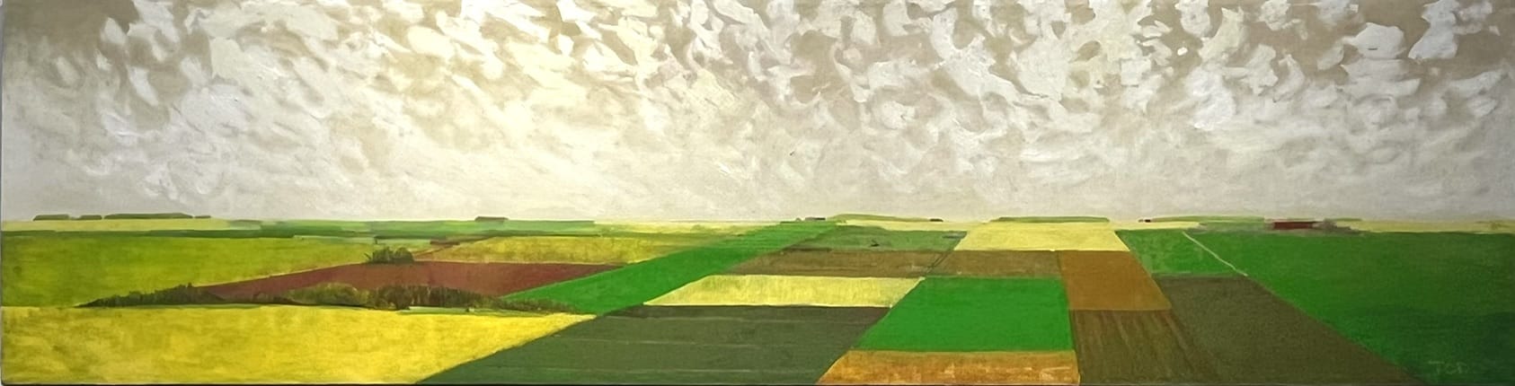 Todd Clark painting Long Way Around Art Works Gallery