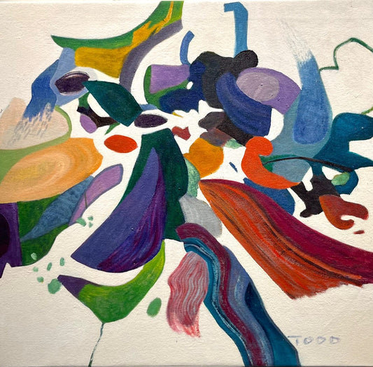 Todd Clark painting No Way Out fo This Art Works Gallery