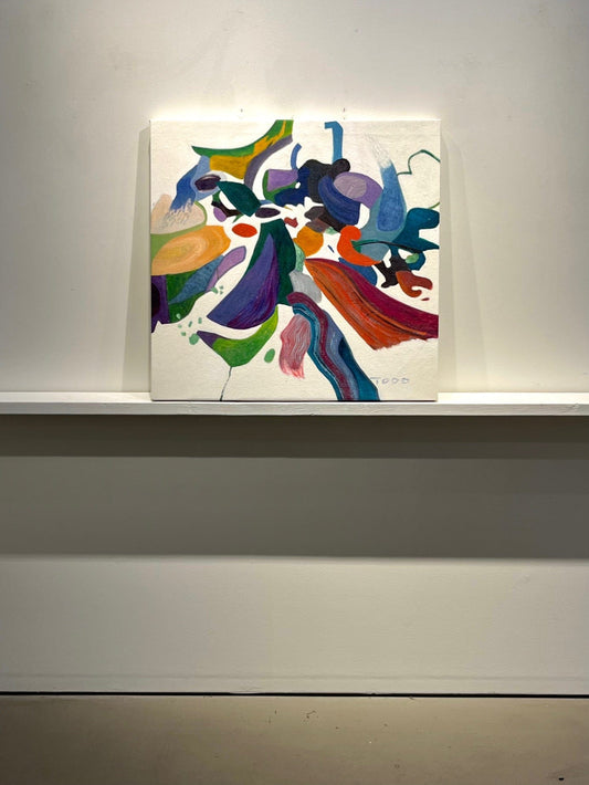 Todd Clark painting No Way Out fo This Art Works Gallery