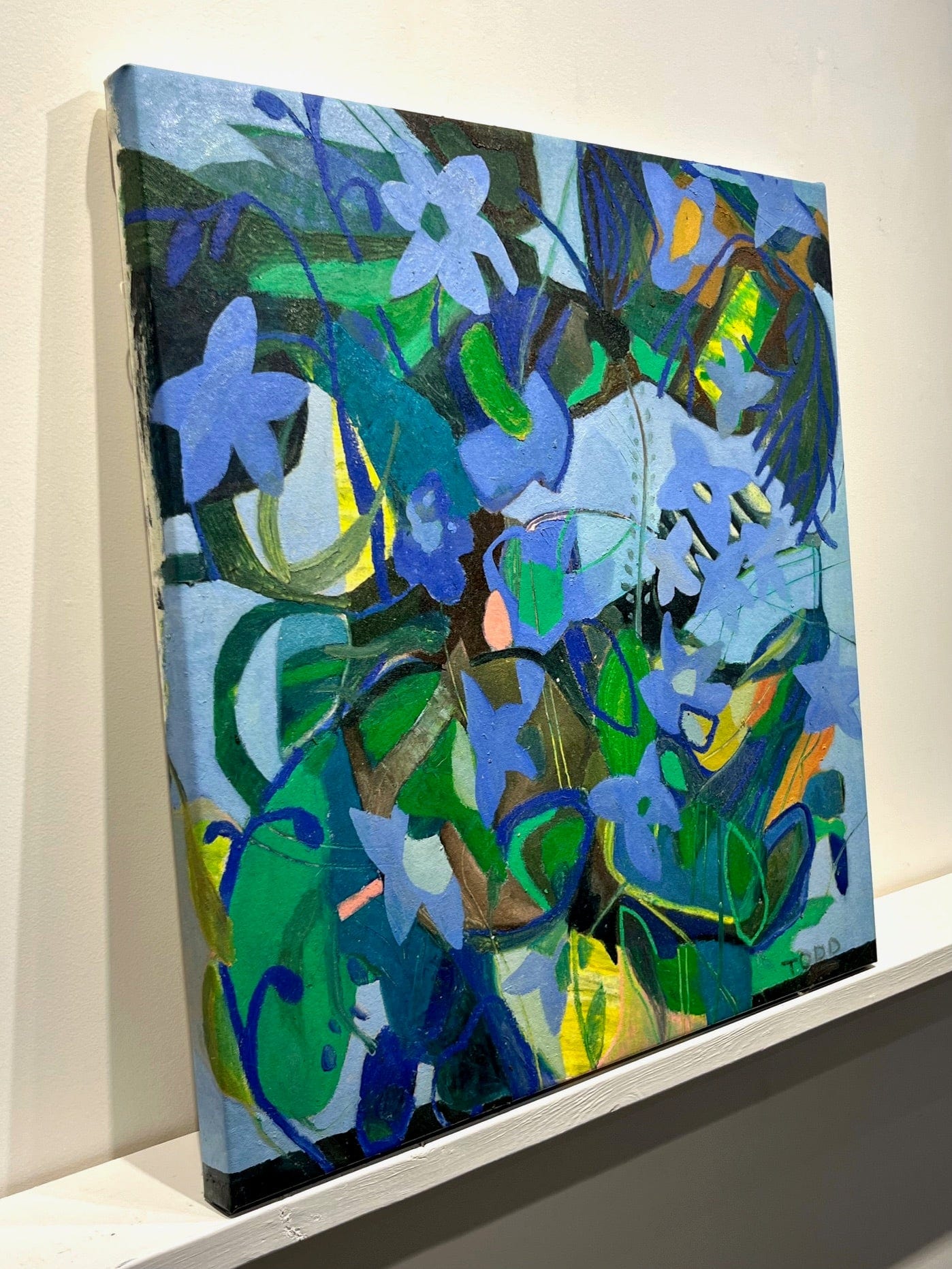 Todd Clark painting Out With The Old Art Works Gallery
