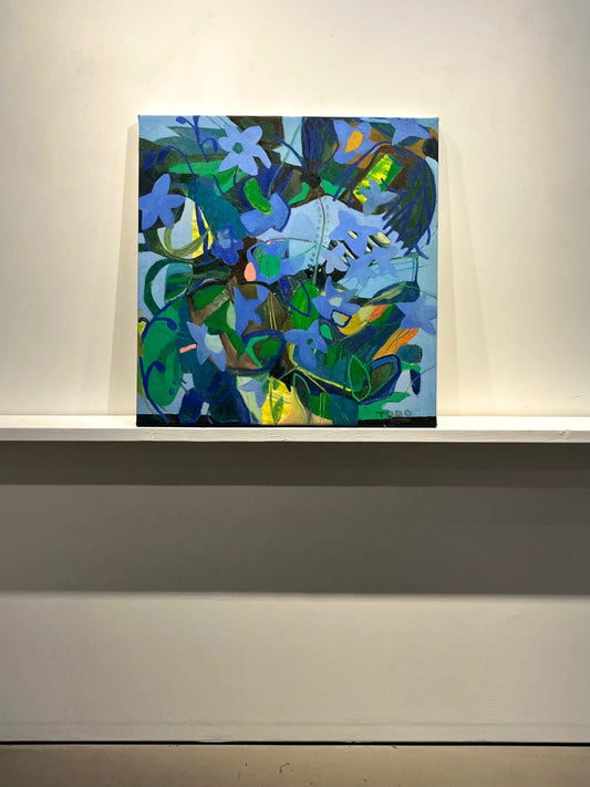 Todd Clark painting Out With The Old Art Works Gallery