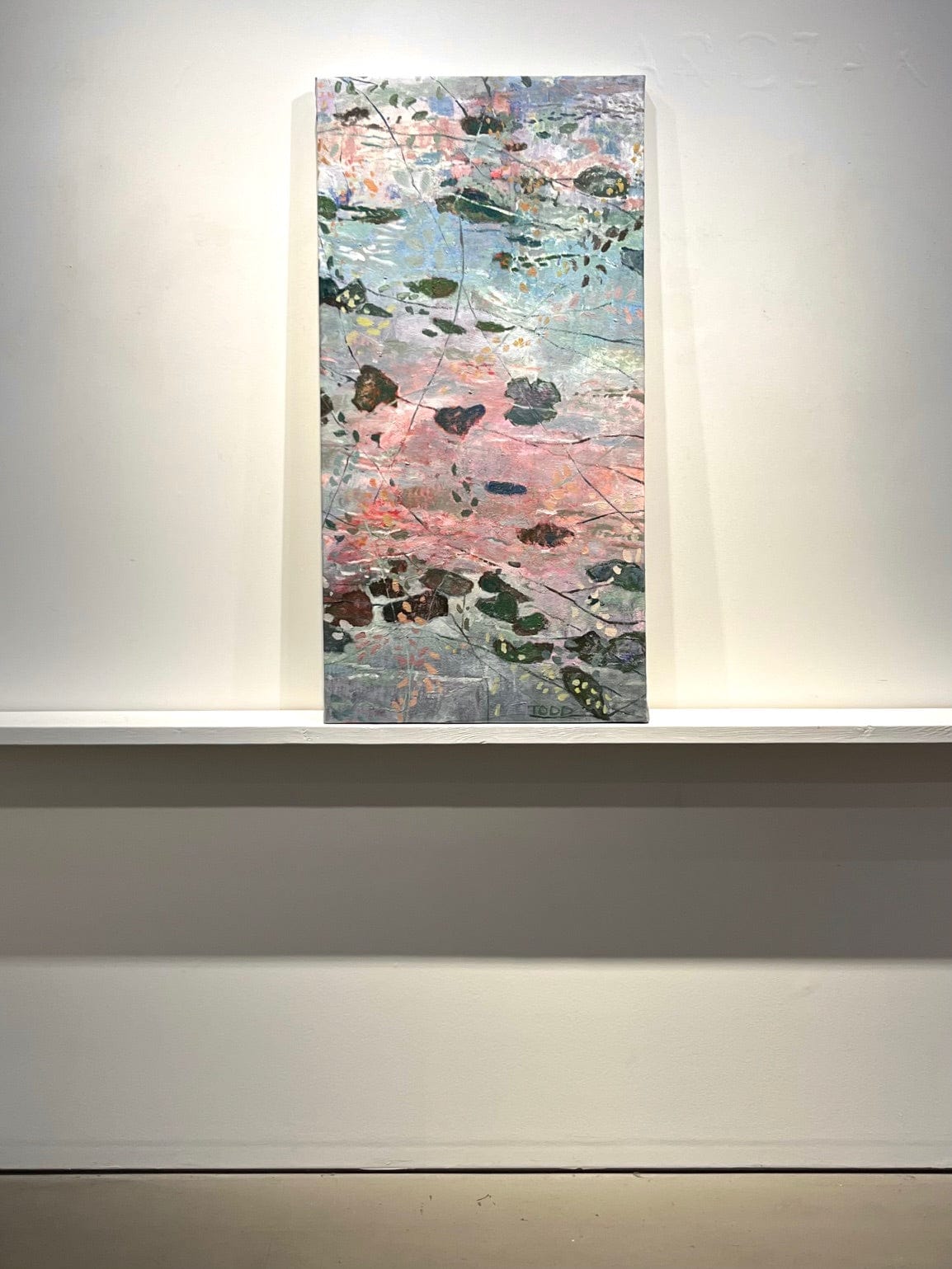 Todd Clark painting Where I Throw Stones Art Works Gallery