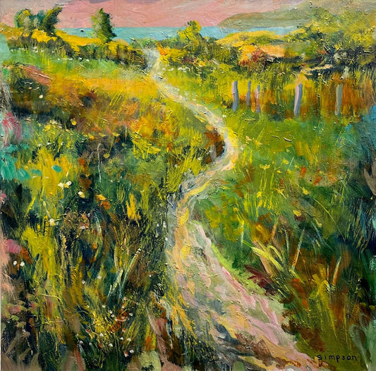 Vern Simpson painting Bottomlands 2 Art Works Gallery