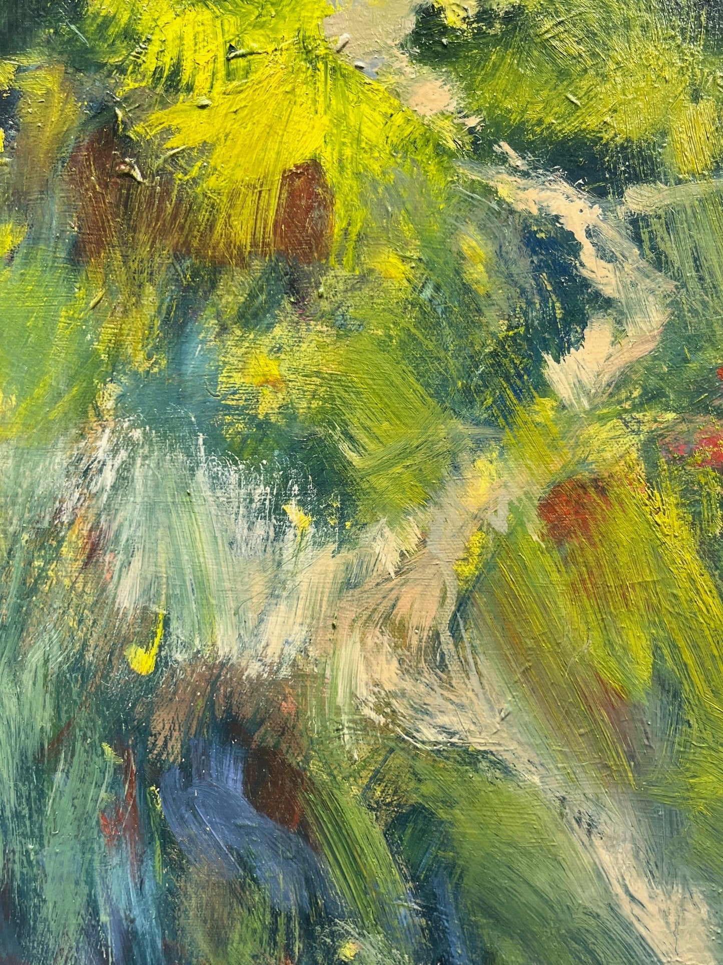 Vern Simpson painting Ferlands, framed Art Works Gallery