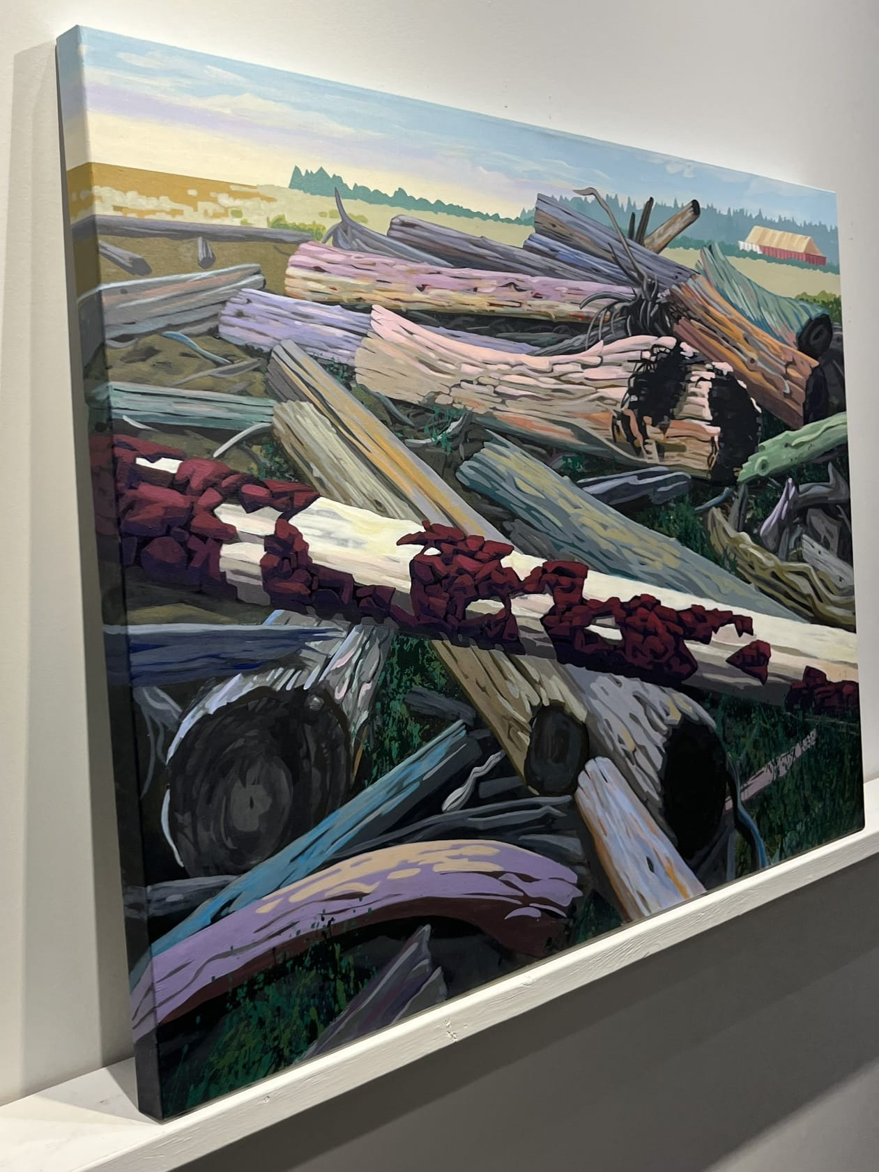 Victor Goertz painting Fugitives Art Works Gallery