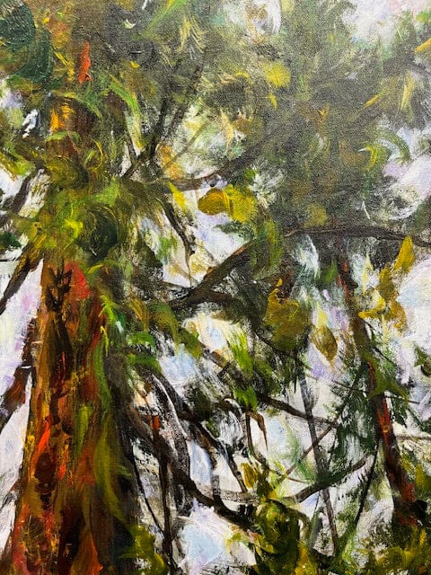 Warren Goodman painting Cypress Falls Art Works Gallery