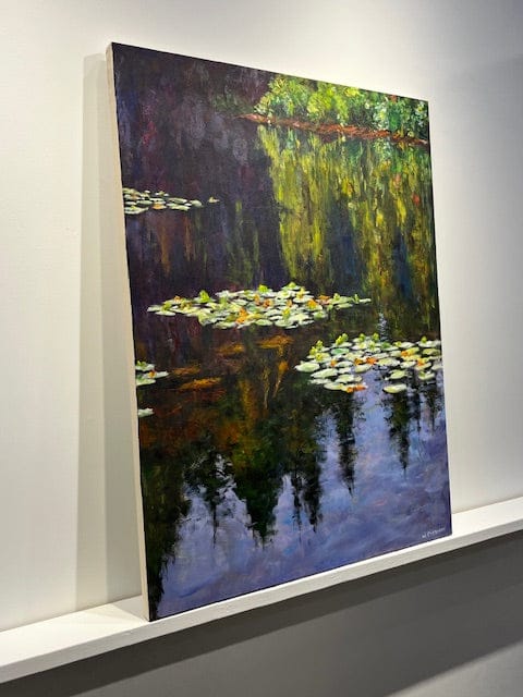 Warren Goodman painting Cypress Pond Art Works Gallery