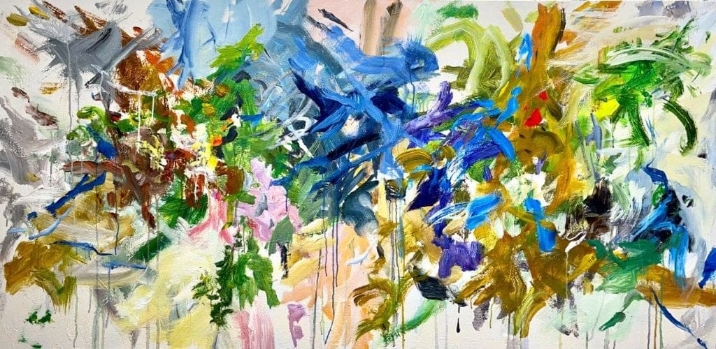 Warren Goodman painting Gardi Art Works Gallery