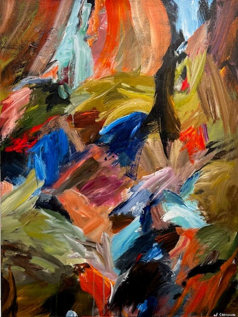 Warren Goodman painting Haust II Art Works Gallery