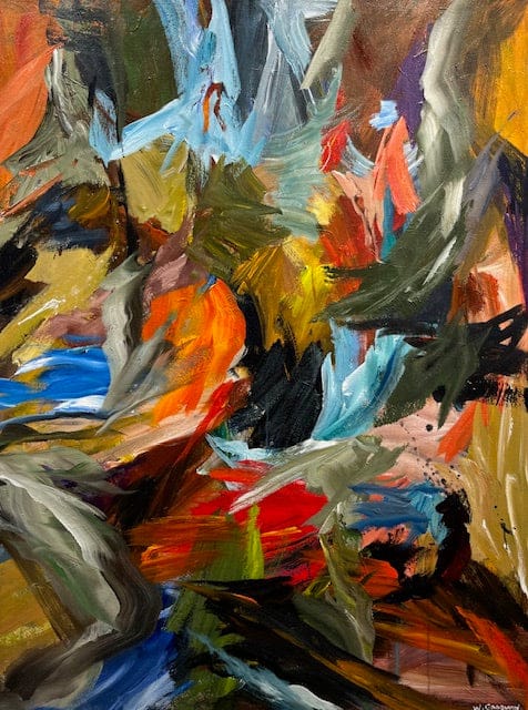 Warren Goodman painting Haust III Art Works Gallery