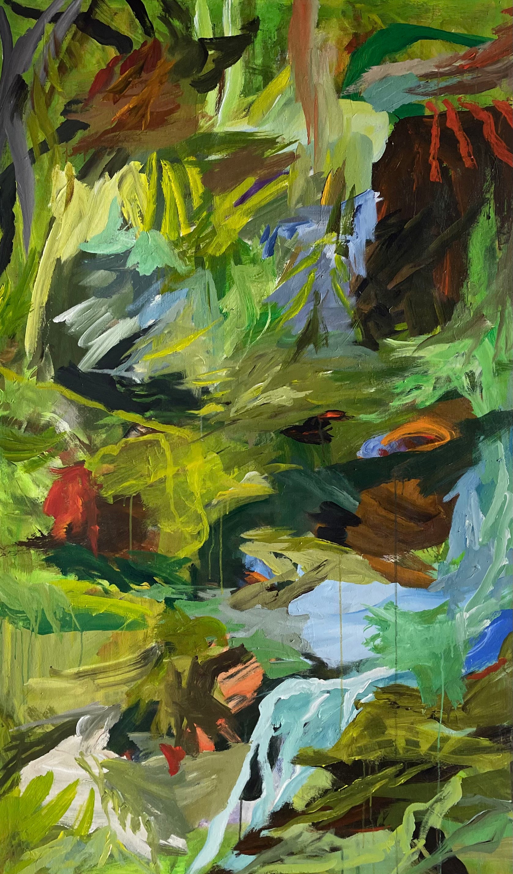 Warren Goodman painting Vor (Spring) Art Works Gallery