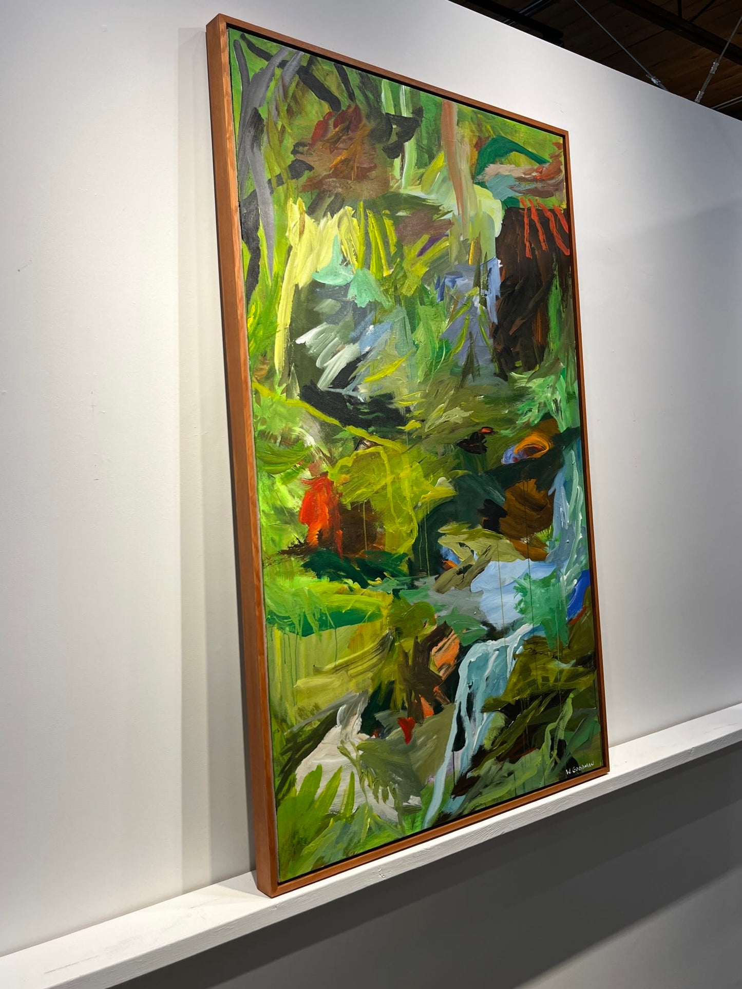 Warren Goodman painting Vor (Spring) Art Works Gallery