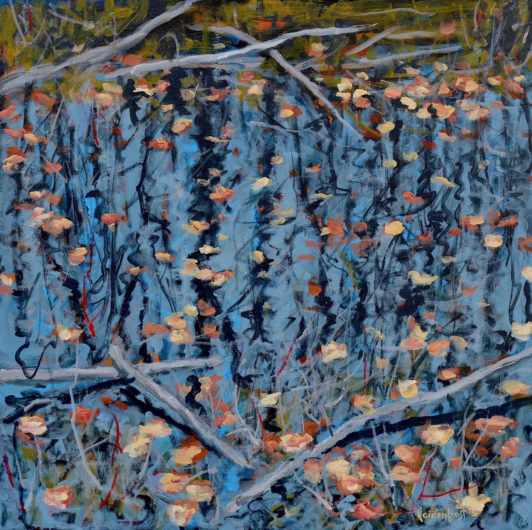 Wayne Leidenfrost painting After the Fall (Study) Art Works Gallery