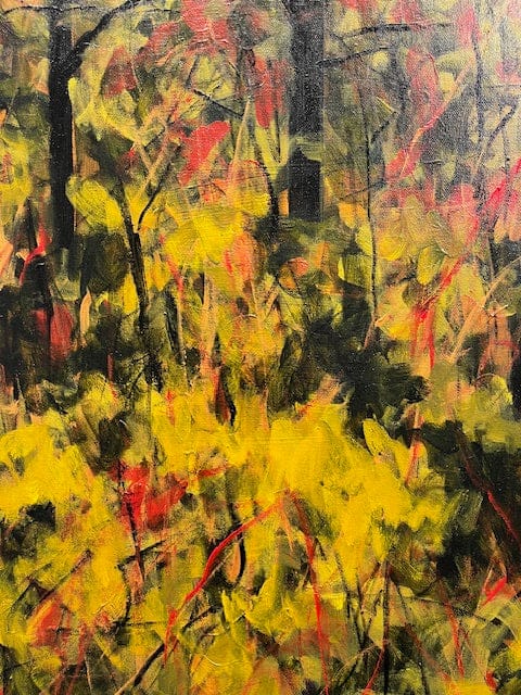 Wayne Leidenfrost painting Feels Like Rain Art Works Gallery