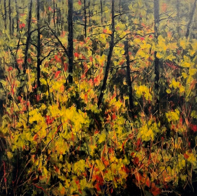 Wayne Leidenfrost painting Feels Like Rain Art Works Gallery