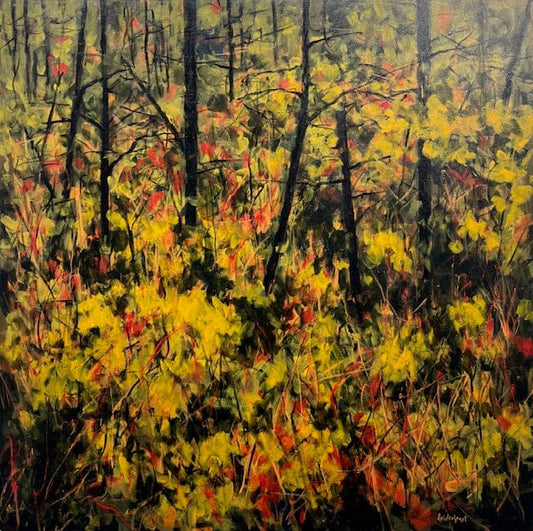 Wayne Leidenfrost painting Feels Like Rain Art Works Gallery