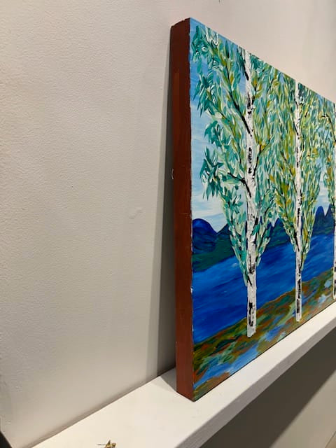 Yuri Padal painting Tree Landscape Art Works Gallery