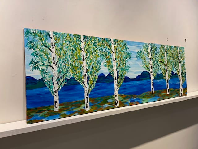 Yuri Padal painting Tree Landscape Art Works Gallery