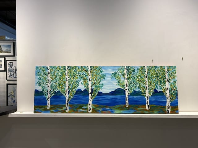 Yuri Padal painting Tree Landscape Art Works Gallery