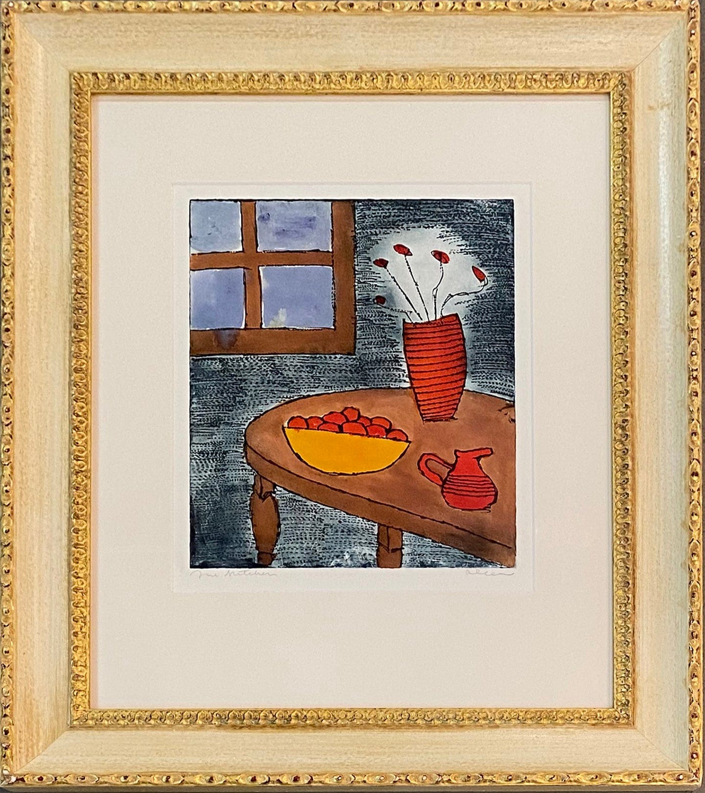 Allen Hayes Still Life, framed Art Works Gallery