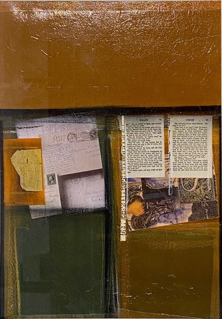 Anne Wallace Fragments, framed Art Works Gallery