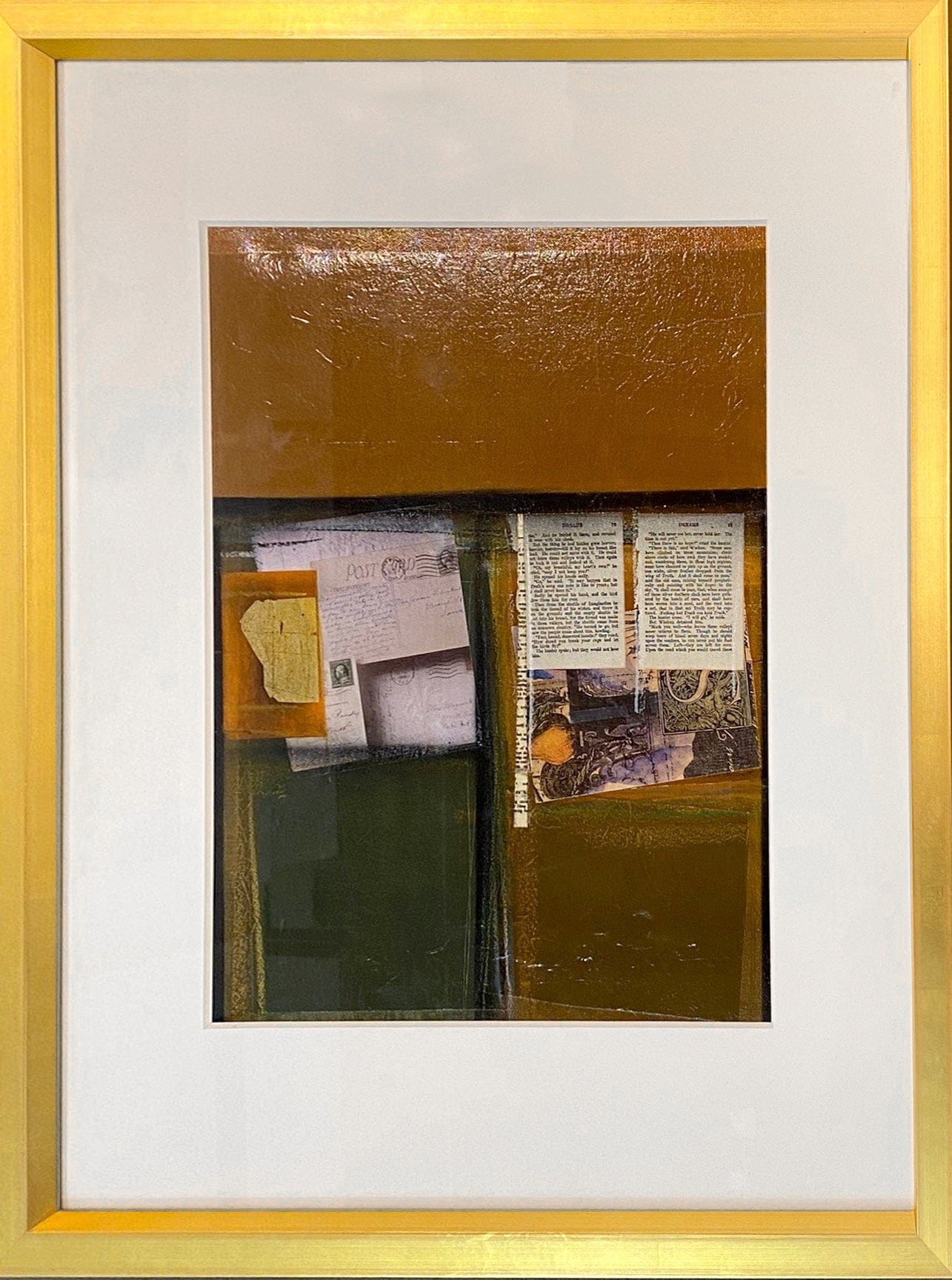 Anne Wallace Fragments, framed Art Works Gallery