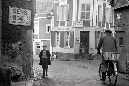 Brent Hannon photo Honfleur Intersection France 1958 Art Works Gallery