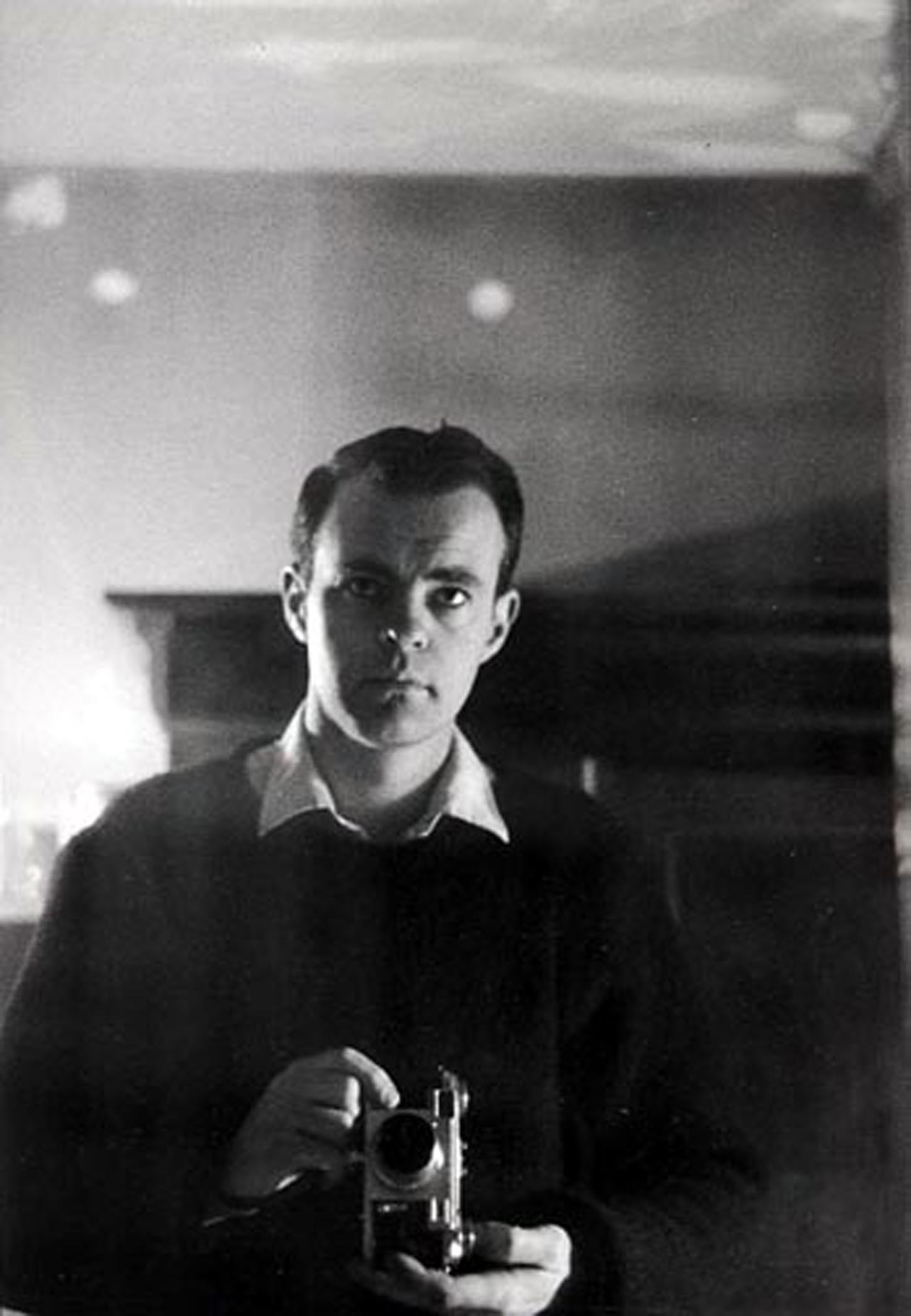 Brent Hannon photo Self Portrait, Paris, 1958 1/10 Art Works Gallery