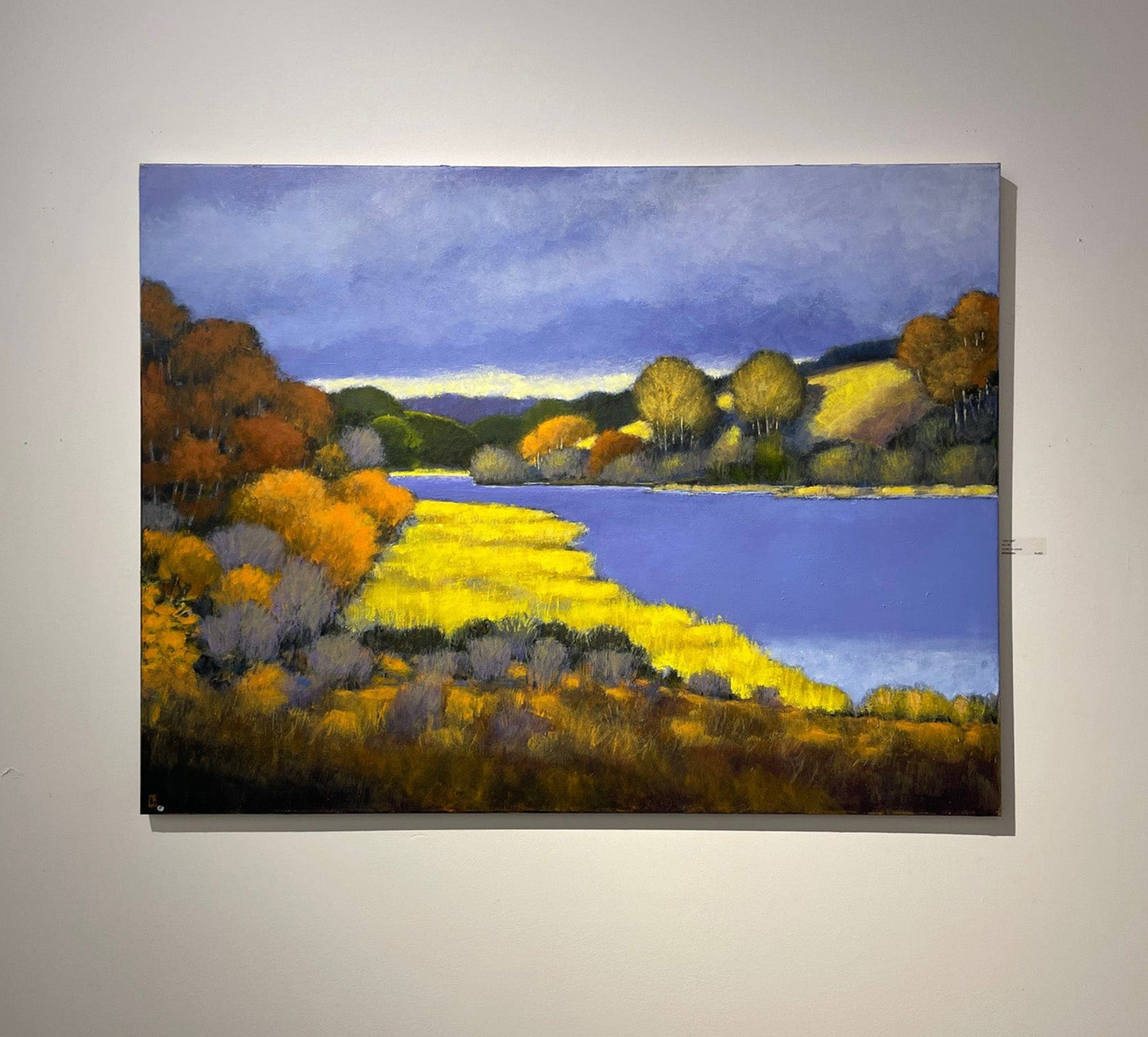 Claude Rousseau painting Water Sees Sky Art Works Gallery