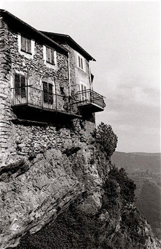 Clay Davidson photo Home on Cliff Roure, France, framed Art Works Gallery