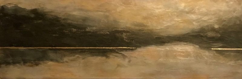 Debra Van Tuinen painting Morning Light Over Bay Art Works Gallery